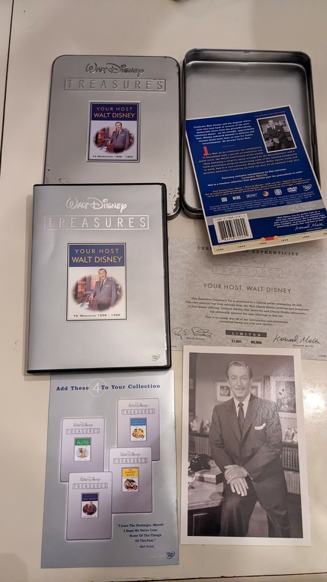 Walt Disney Treasures ~ Your Host Walt Disney TV Memories