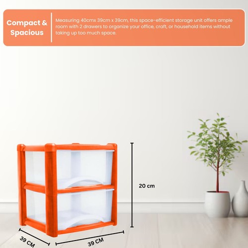 Neat Plastic Storage Drawers, Space Saving Draws for Office & Home, Storage Unit - 第 2/49 張圖片