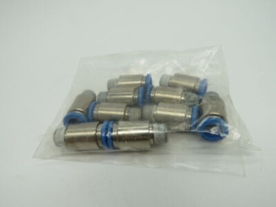 Festo 153015 QS-1/8-8-I-B 153015 Straight Fitting Lot of 10