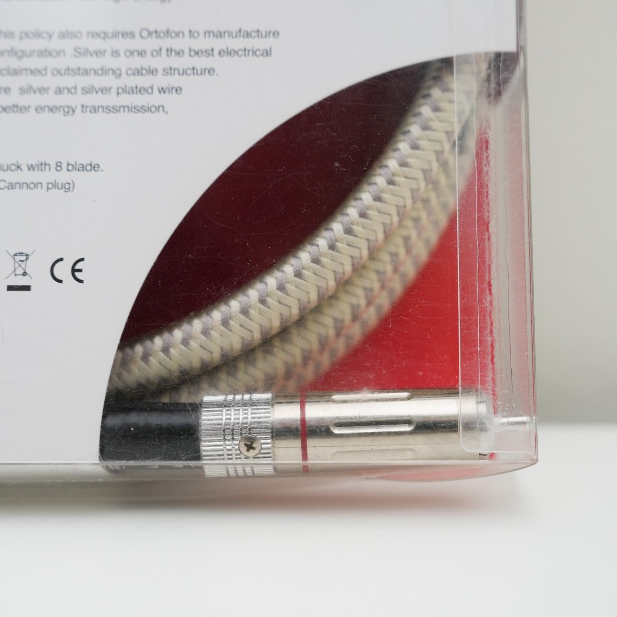 Ortofon Reference Series Interconnect Cable: 905-Silver RCA