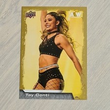 Tay Conti #33 Gold Parallel Upper Deck AEW 2022
