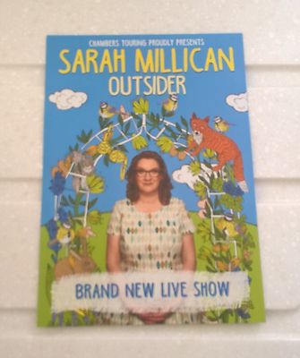 Sarah Millican Outsider Tour Flyer 2015/16 - doublesided
