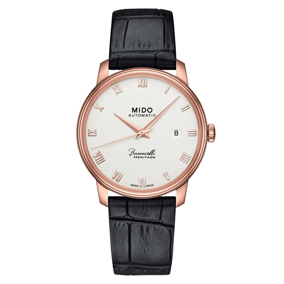 Mido Men's Baroncelli III 39mm Automatic Watch M0274073601300