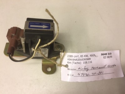 Terrano Maverik Nissan Airbag Steuergerät, Crash Sensor, Bewegungssensor