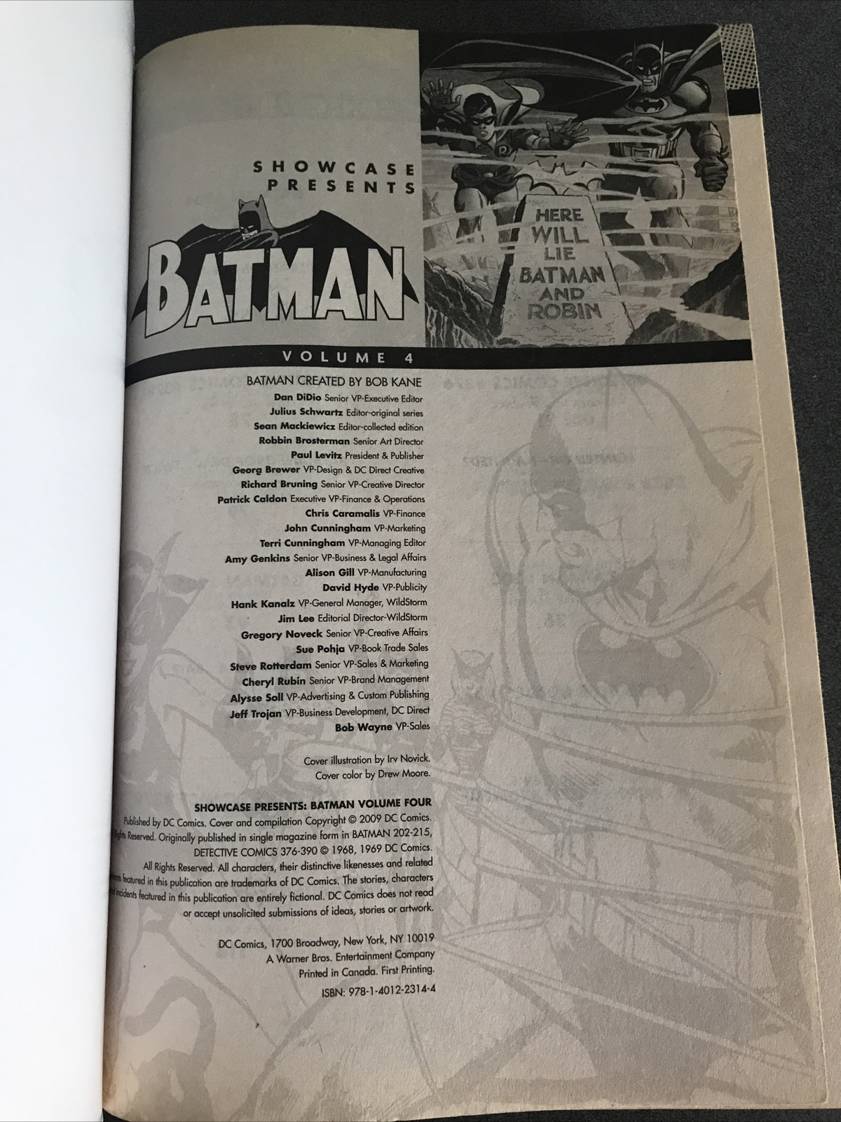 RARE DC COMICS Showcase Presents: Batman Vol. 4 TRADE PAPERBACK | eBay