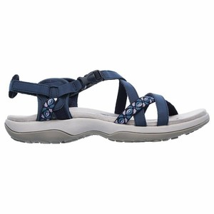 sandali skechers donna blu