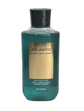 BATH  BODY WORKS MENS Atlantic 3 IN 1 HAIR FACE AND BODY WASH 10 FL OZ NEW