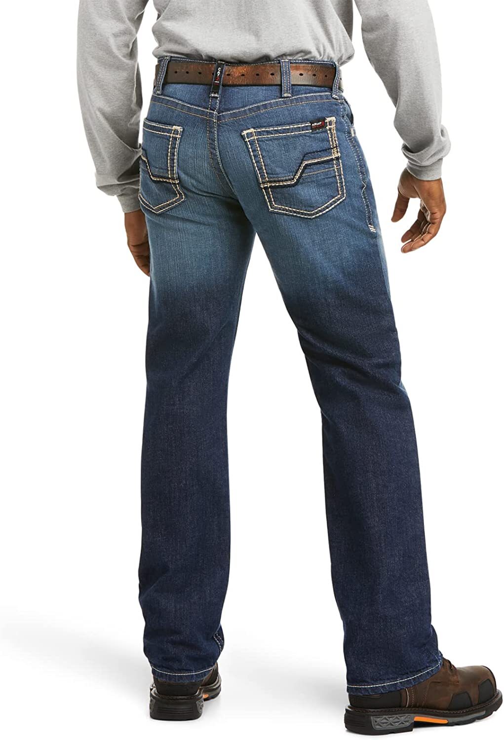 Ariat FR M5 Slim DuraStretch Stackable Straight Leg Jean Men’s Denim