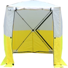 NEW 1.4m Pop Up Work Tent Shelter Weld Screen curtain Maintenance Fibre optic EV