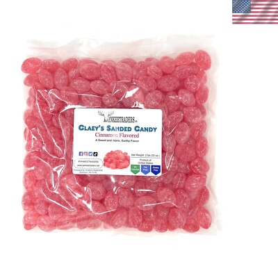 Sanded Candy Drops, Cinnamon, 2 Pound