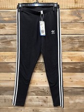 Adidas Women's Essentials 3-Stripes Leggings Black/XS CE2441 SH S74T 