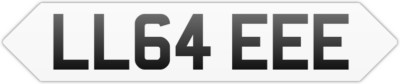 LEE LEEANE LEEROY LEELA LEN LEEYA PRIVATE REGISTRATION CAR NUMBER PLATE LL64 EEE