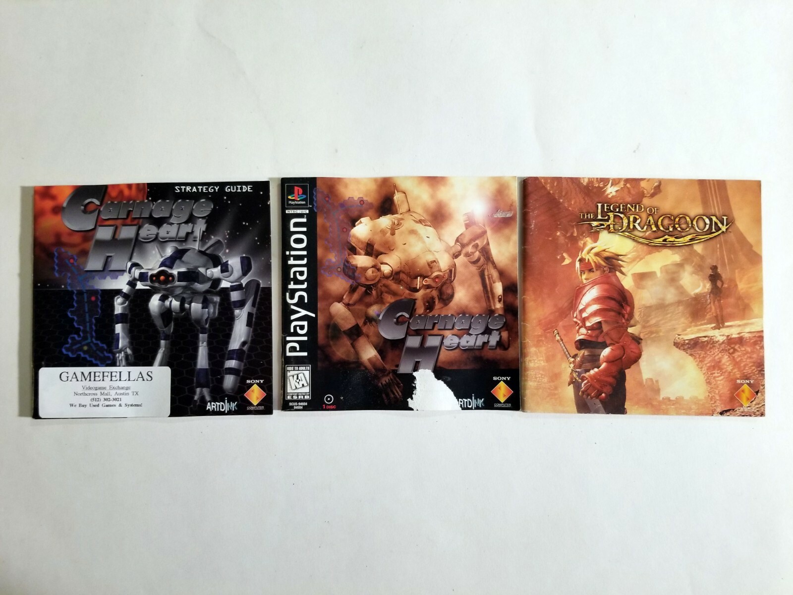 Lote de 10 casos de juego de Playstation 1 | eBay