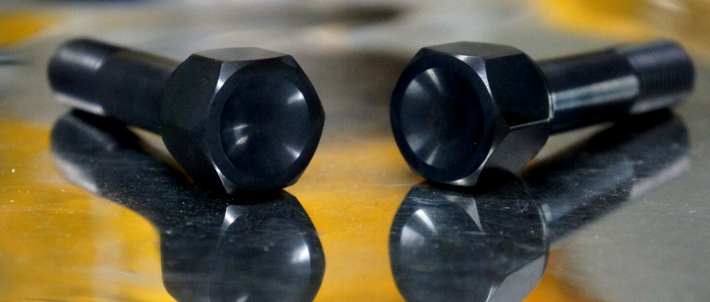20x set Ferrari Black Titanium Lug Bolt 14x1.5 22mm 52mm