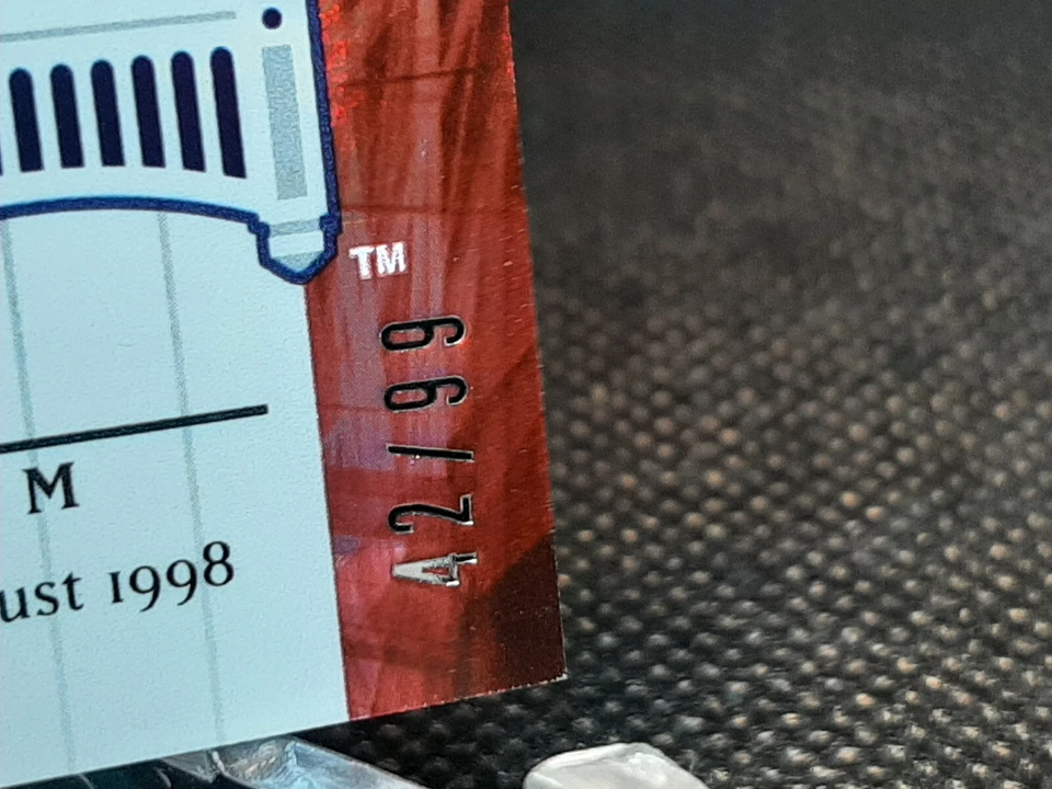 Derek Jeter | 2008 Upper Deck Spectrum Retrospectrum #DJ28 Card Yankees /99 - Image 2 of 4