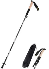 Aluminum Collapsible Ultralight Travel Trekking Hiking Pole for Men and Women