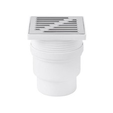 Siphon de Sol Rouille Inox 150x150mm Dn 50mm Drain de Douche