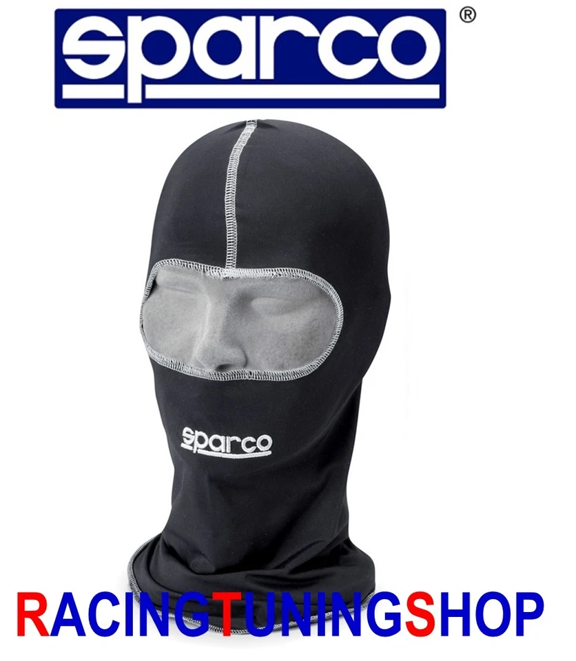 SOTTOCASCO KART SPARCO BASIC NERO SPARCO BALACLAVA BLACK OPEN PASAMONTANAS