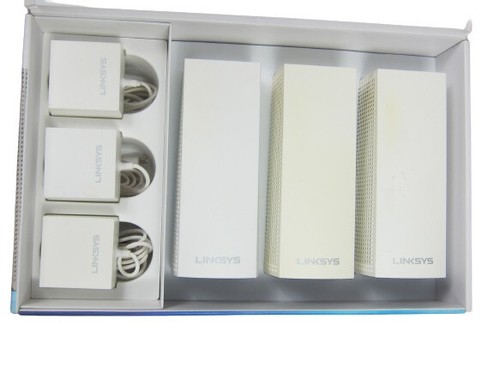 Linksys (WHW0303) router mesh veloce (sistema Wi-Fi mesh tri-band) confezione da 3 - Foto 3 di 6