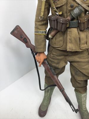 1/6 CUSTOM BUILD DRAGON WW2 GERMAN WEHRMACHT DAK INFANTRYMAN K-98