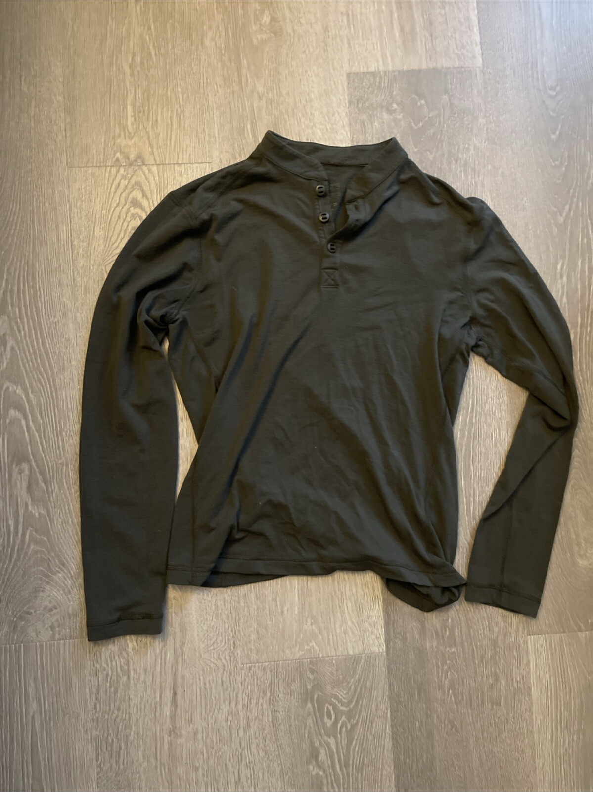 TAD Triple Aught Design Huntsman Henley, Gray, XS, Wool