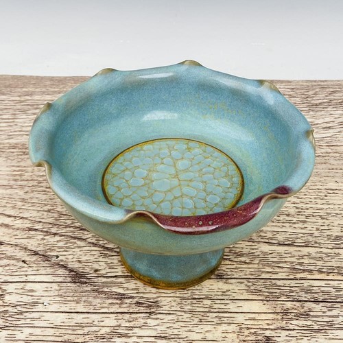 ANTIGUA RARA TAZA ALTA CHINA JUN ESMALTE JUN JUN (X643) - Imagen 3 de 9