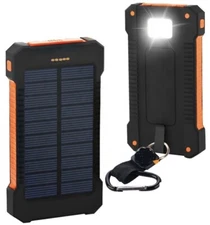 ✅ SUPER CAPACITY Portable Solar Phone Power Bank Charger iPhone Android Laptop