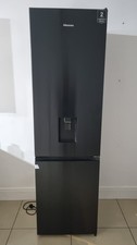 HISENSE RB435N4WFE 60/40 Fridge Freezer - Black Stainless Steel