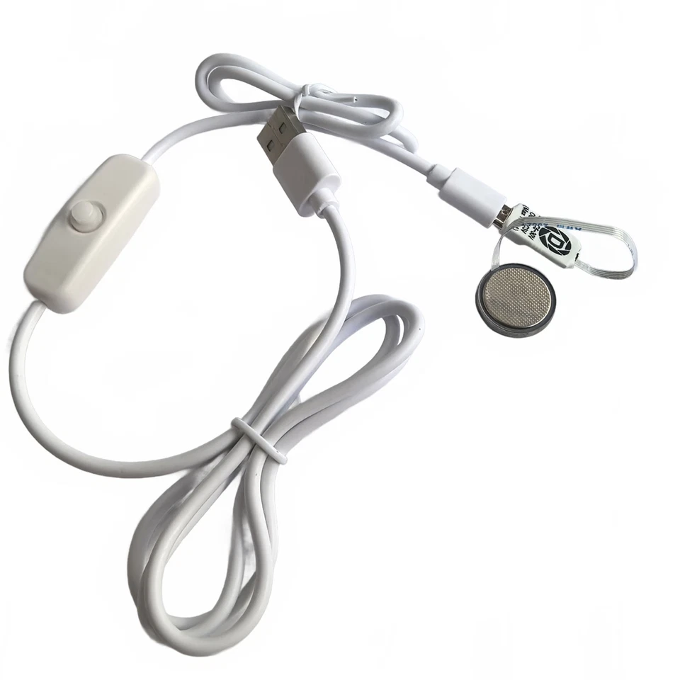 Adaptador de batería ficticia USB TIPO C a CR2032 cable FFC delgado cable USB con encendido/apagado - Imagen 2 de 4
