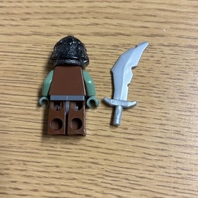 Genuine LEGO Fantasy Era Kingdom Castle Troll Warrior Orc Minifigure w/ Sword