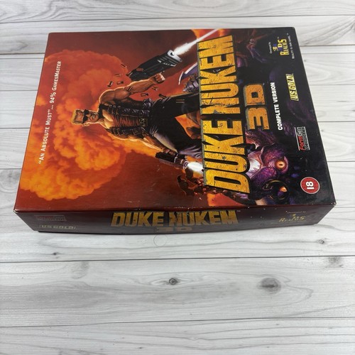 Duke Nukem 3D (1997) Big Box PC Windows 95 komplett Handbuch & Einlagen Videospiel - Bild 5 von 21