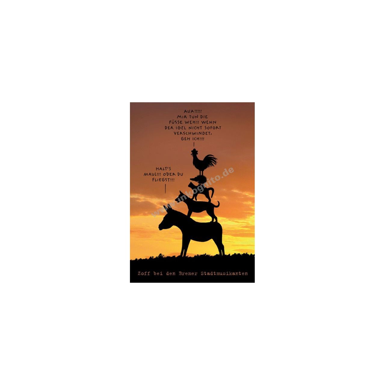 ИНКОГНИТО из мира музыки - Посткарте