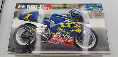 Telefonica Movistar Suzuki RGV Model 1/12 Motorcycle Series NO.89 TAMIYA