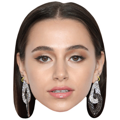 Skylar Jade Katz (Make Up) Maske aus Karton