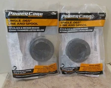 2 Pkgs For Black and Decker - Replacement Spool  AF-100-BKP - .065 - NIP