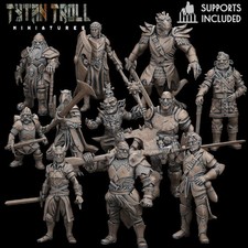 Male Heros of the Races Miniature