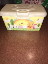HUGGIES WIPE CONTAINERS WINNIE THE POOH CONTAINER 100 ACRE WOODS EEYORE PIGLET