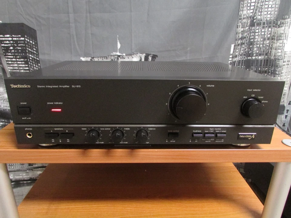 Technics SU 810 New Class A Verstärker guter Zustand - Bild 3 von 4