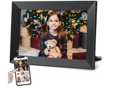 Frameo 10.1 Inch Wifi Digital Picture Frame with 32GB Storage,1280  800P IPS HD