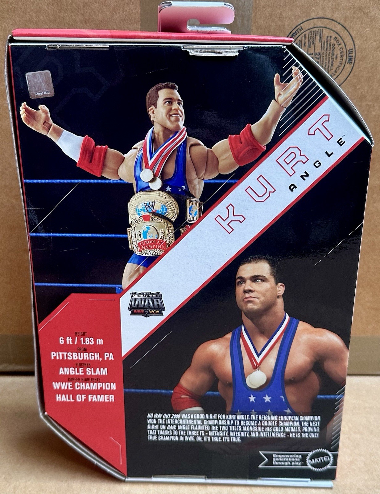 WWE ULTIMATE EDITION Monday Night War Exclusive Kurt Angle Action Figure