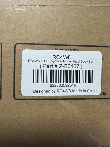 Rc4wd 4Runner Body Kit