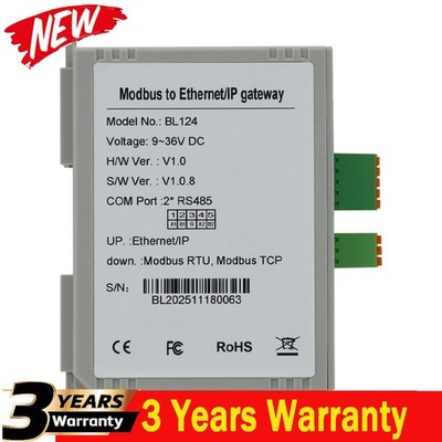 Industrial IoT Gateway Modbus RTU/TCP to Ethernet/IP Protocol Converter ifa