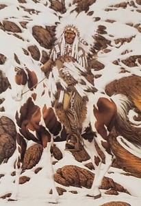 Bev Doolittle “MANY EAGLES”  Bookplate Art Print Wall Art BD56