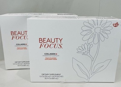 2 X Nu Skin Beauty Focus Collagen Plus Peach | Nuskin Liquid Collagen 02/2027