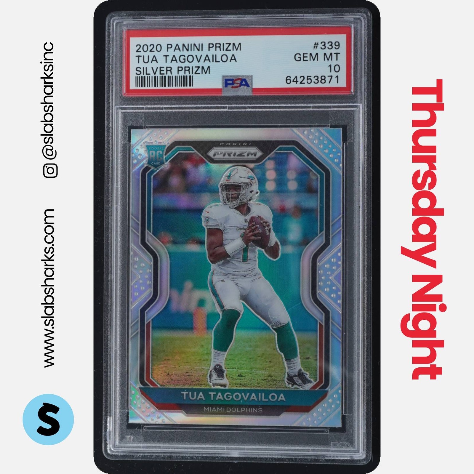 Tua Tagovailoa Panini Prizm #339 Silver