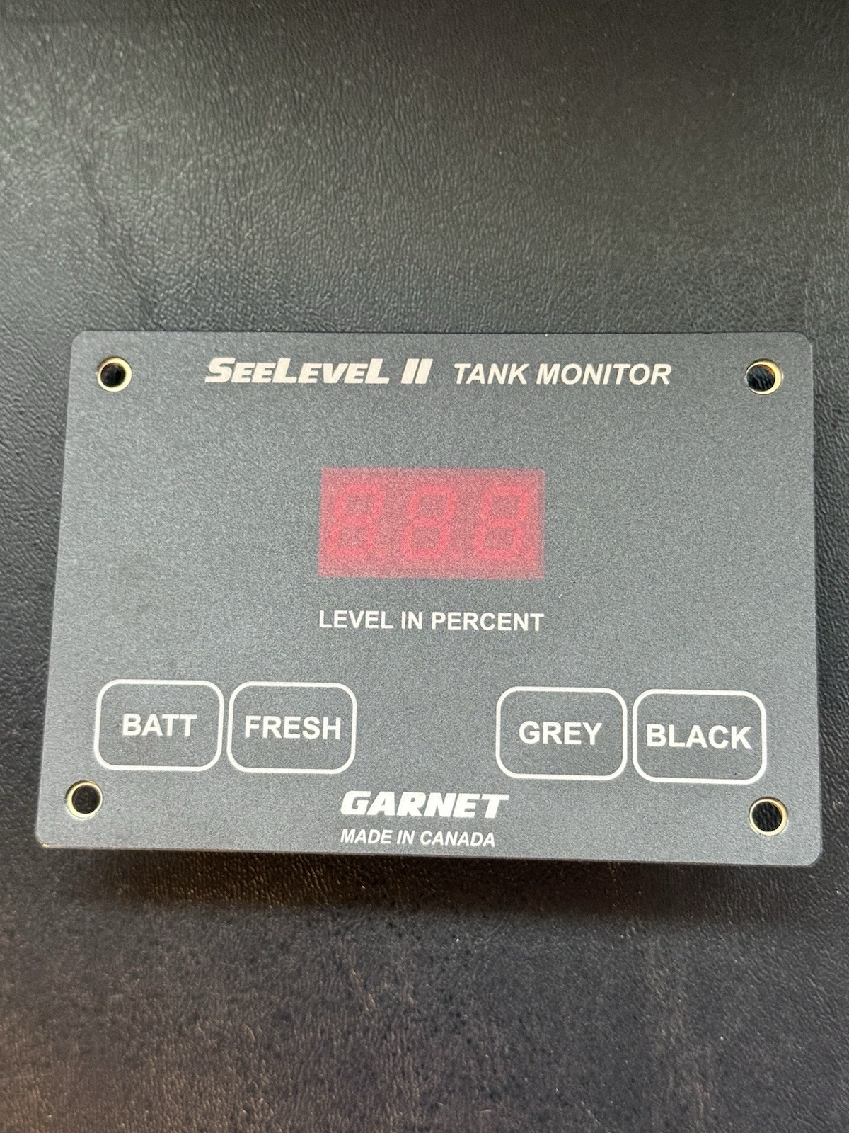 SeeLevel II 2 Tank Monitor Wall Mount System Panel - 513494-05 Airstream