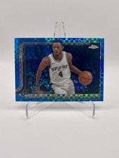 2025-26 Topps Chrome De'Aaron Fox #233 Blue X-Fractor San Antonio Spurs
