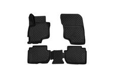 Tappetini in gomma 3D su misura per MITSUBISHI Outlander PHEV 2014-2021 4 pez.