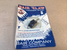 Vintage Steel BAIR CLAW Trigger Shoe #12 Anschutz 22,Browning FN, Mouser 98