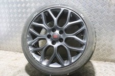 FORD FOCUS MK3 ZETEC S R18 ALLOY WHEEL WITH BAD TYRE 2015-2018 WR15-1